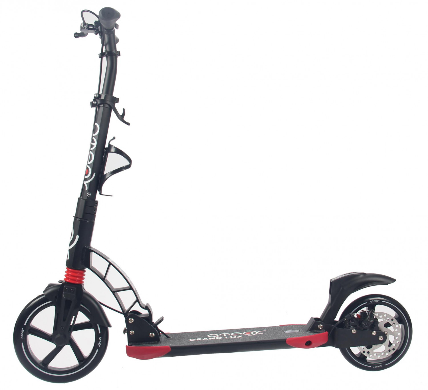 Самокат ATEOX GRAND LUX складной с амортизаторами и ручным дисковым тормозом Самокат ATEOX GRAND LUX складной с амортизаторами и ручным дисковым тормозом
