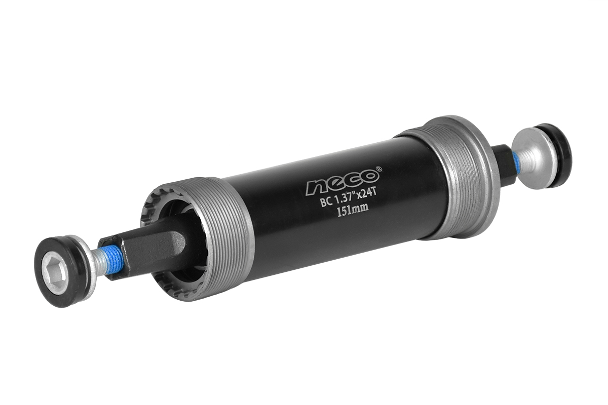 Каретка-картридж NECO B911 100*151мм, для фэтбайков, 2 промподшипника, под квадрат. Каретка-картридж NECO B911 100*151мм, для фэтбайков, 2 промподшипника, под квадрат.