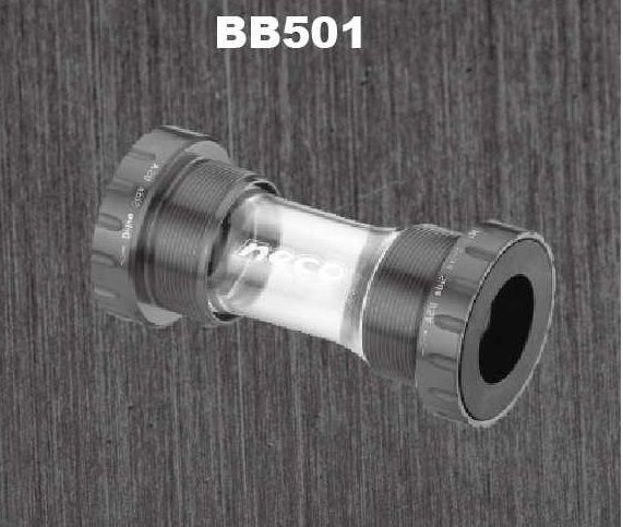 Каретка NECO MTB BB501, BC1.37”X24T 68\73mm, ось 22*24мм, 2 увеличенных промподшипника Каретка NECO MTB BB501, BC1.37”X24T 68\73mm, ось 22*24мм, 2 увеличенных промподшипника