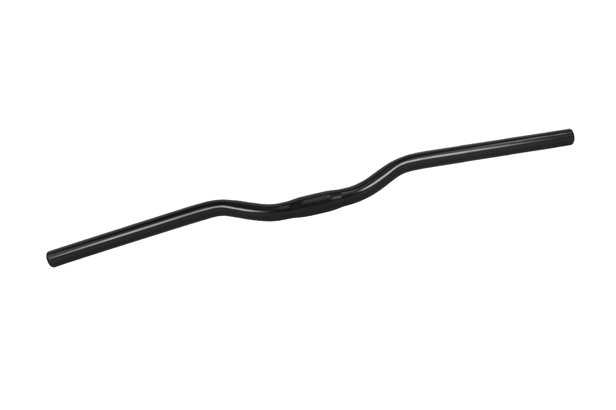 Руль MTB HB-T305,алюм., L-690mm, 25,4mm,подъем 15мм, черный\матовый Руль MTB HB-T305,алюм., L-690mm, 25,4mm,подъем 15мм, черный\матовый