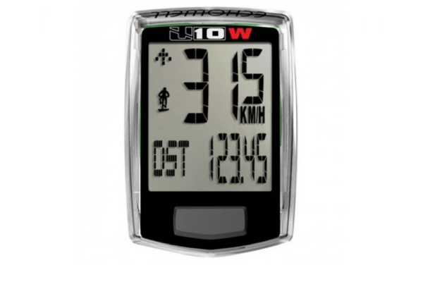 Велокомпьютер Echowell U-10W, черный